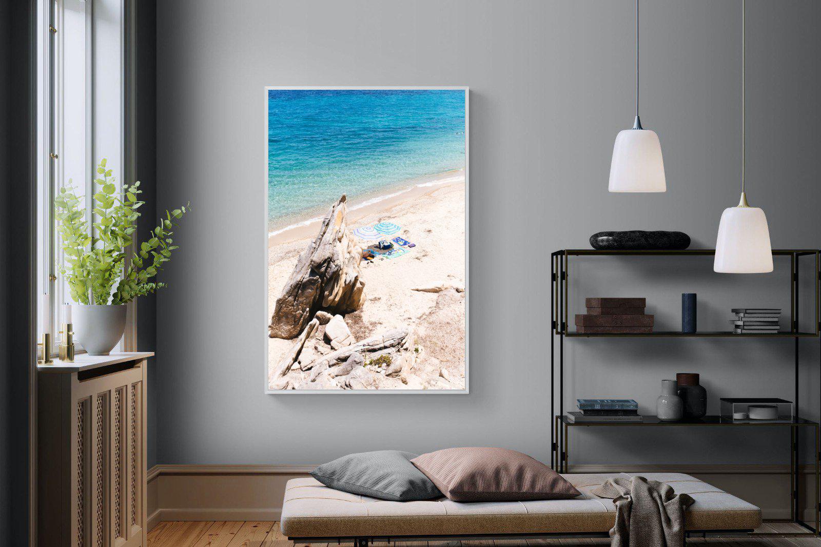 Fava Beach-Wall_Art-120 x 180cm-Mounted Canvas-White-Pixalot