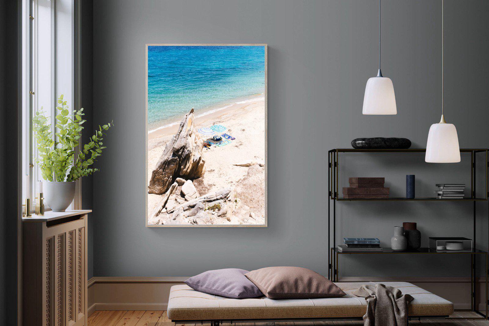 Fava Beach-Wall_Art-120 x 180cm-Mounted Canvas-Wood-Pixalot