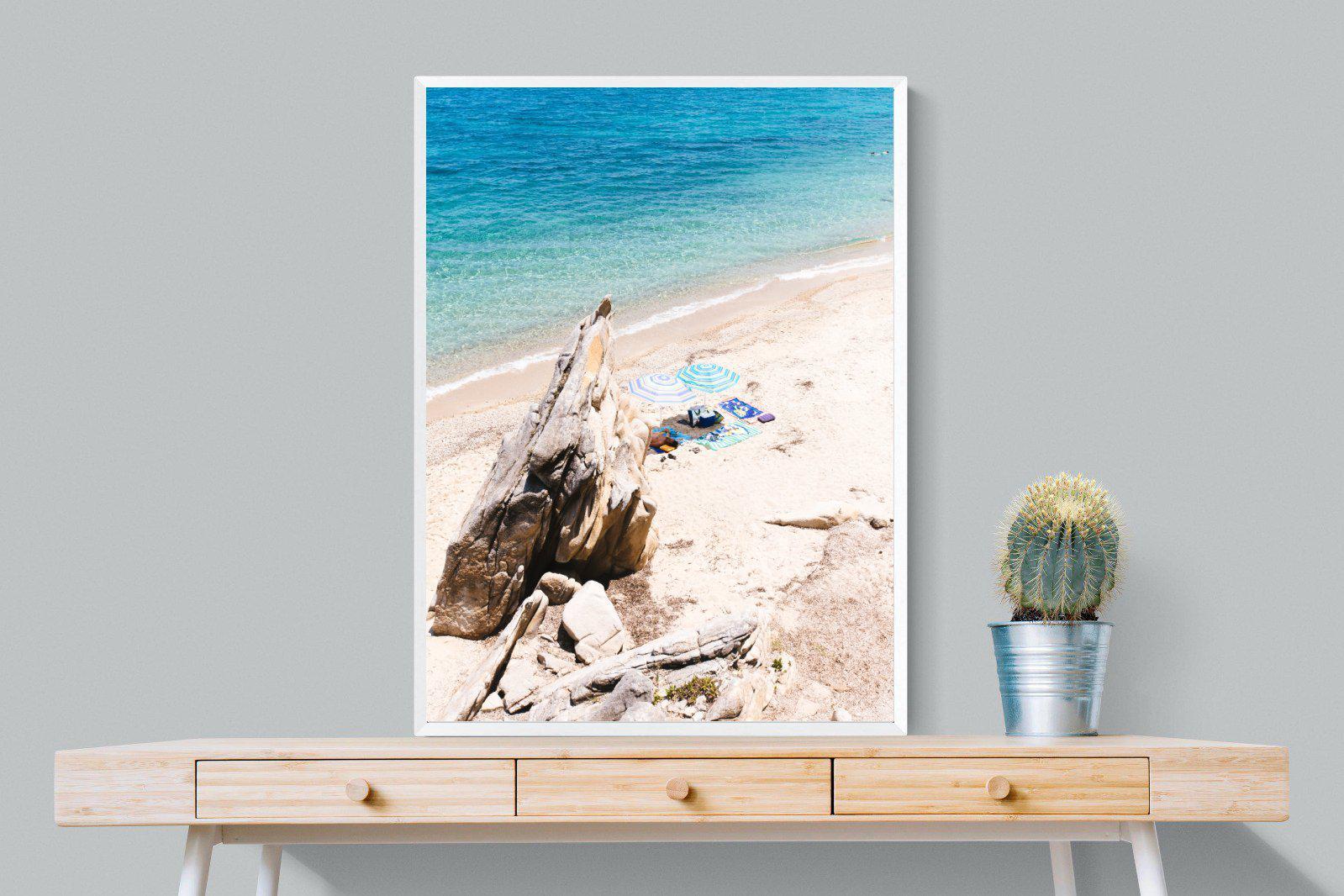 Fava Beach-Wall_Art-75 x 100cm-Mounted Canvas-White-Pixalot