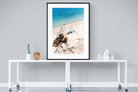 Fava Beach-Wall_Art-90 x 120cm-Framed Print-Black-Pixalot