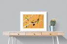 Feathered Friends-Wall_Art-80 x 60cm-Framed Print-White-Pixalot