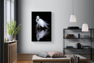 Feathered Reflection-Wall_Art-100 x 150cm-Mounted Canvas-No Frame-Pixalot