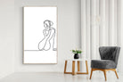 Female Form-Wall_Art-130 x 220cm-Mounted Canvas-Wood-Pixalot