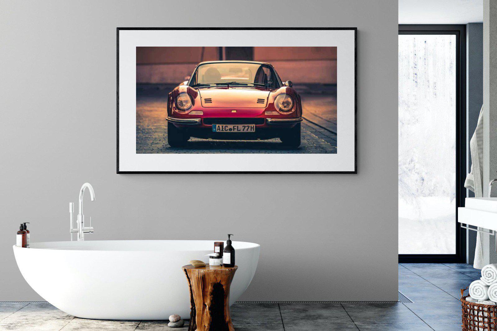 Ferrari Dino-Wall_Art-180 x 110cm-Framed Print-Black-Pixalot
