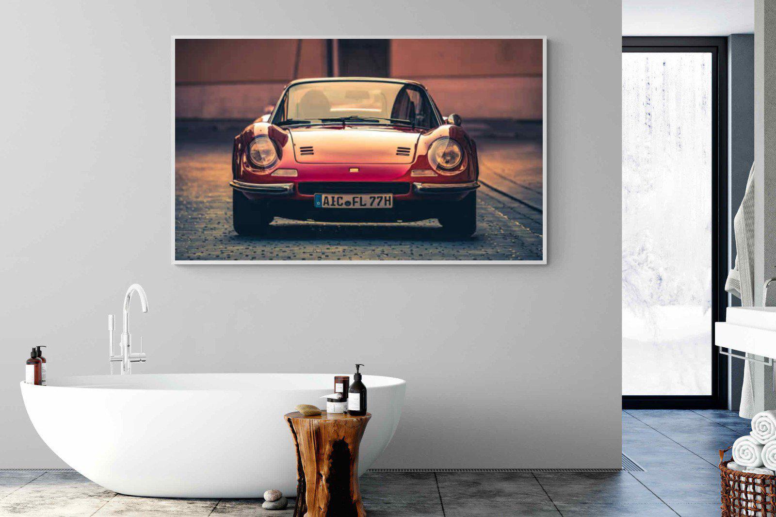 Ferrari Dino-Wall_Art-180 x 110cm-Mounted Canvas-White-Pixalot