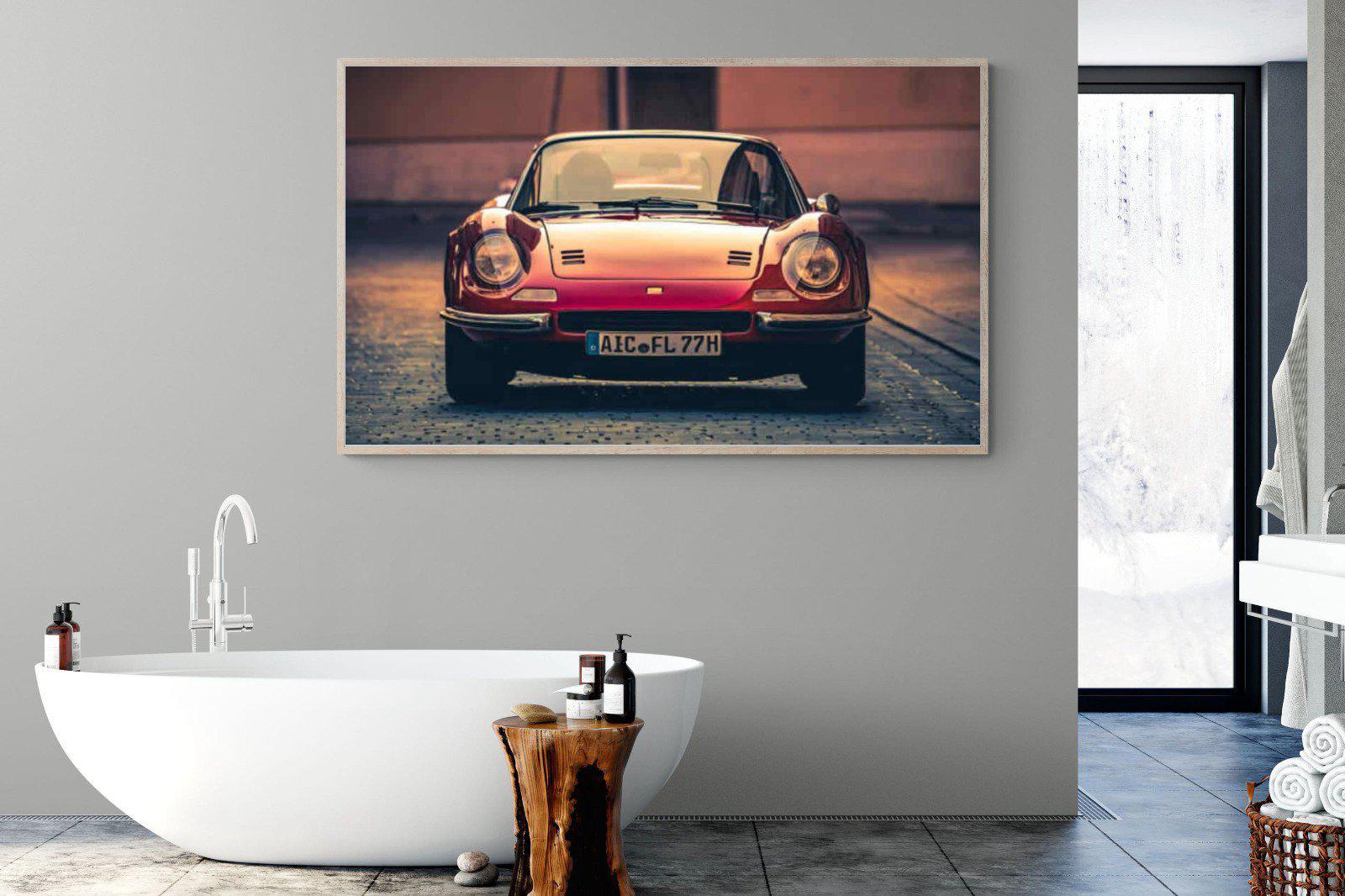 Ferrari Dino-Wall_Art-180 x 110cm-Mounted Canvas-Wood-Pixalot