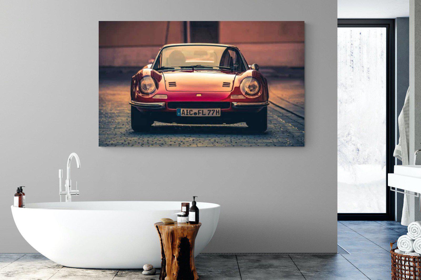 Ferrari Dino-Wall_Art-180 x 110cm-Mounted Canvas-No Frame-Pixalot
