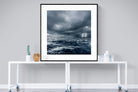 Fierce Ocean-Wall_Art-120 x 120cm-Framed Print-Black-Pixalot