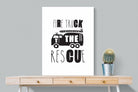 Fire Truck-Wall_Art-75 x 100cm-Mounted Canvas-No Frame-Pixalot