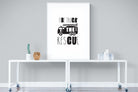 Fire Truck-Wall_Art-90 x 120cm-Framed Print-White-Pixalot