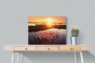 Flamingos-Wall_Art-80 x 60cm-Mounted Canvas-No Frame-Pixalot
