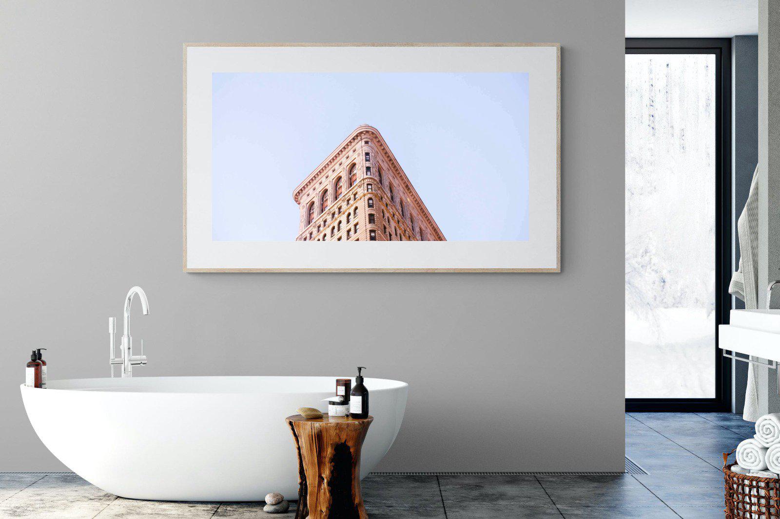 Flatiron Building-Wall_Art-180 x 110cm-Framed Print-Wood-Pixalot