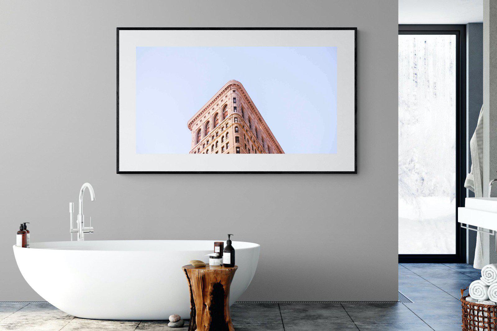 Flatiron Building-Wall_Art-180 x 110cm-Framed Print-Black-Pixalot