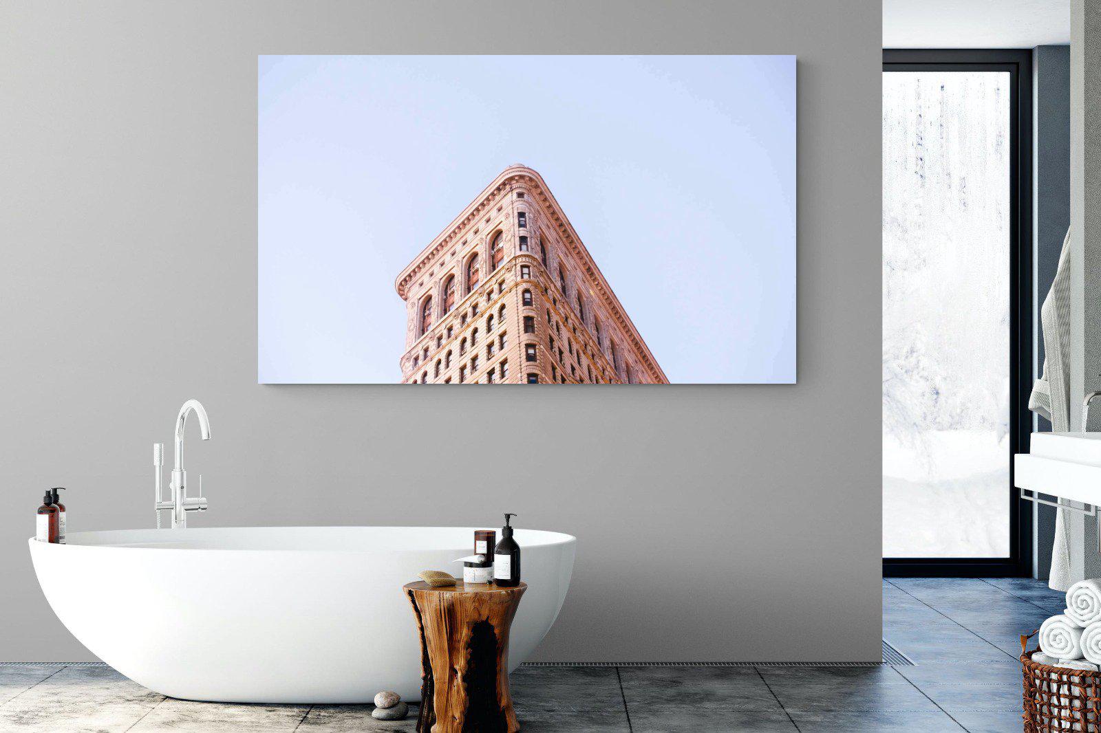 Flatiron Building-Wall_Art-180 x 110cm-Mounted Canvas-No Frame-Pixalot