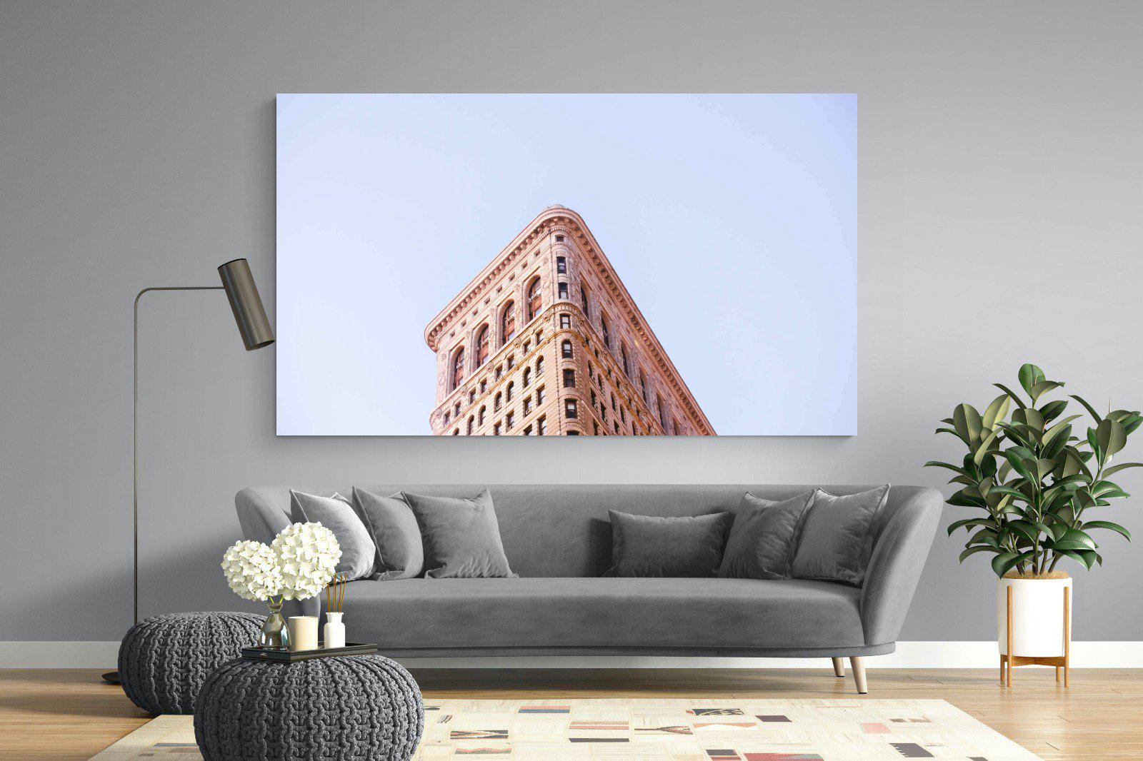 Flatiron Building-Wall_Art-220 x 130cm-Mounted Canvas-No Frame-Pixalot
