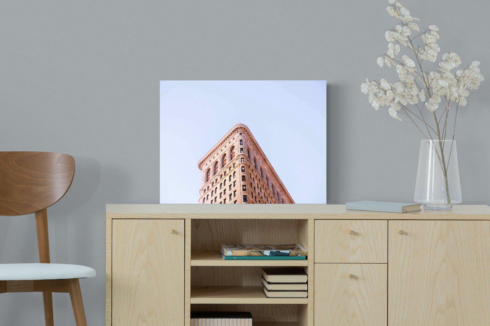 Flatiron Building-Wall_Art-60 x 45cm-Mounted Canvas-No Frame-Pixalot