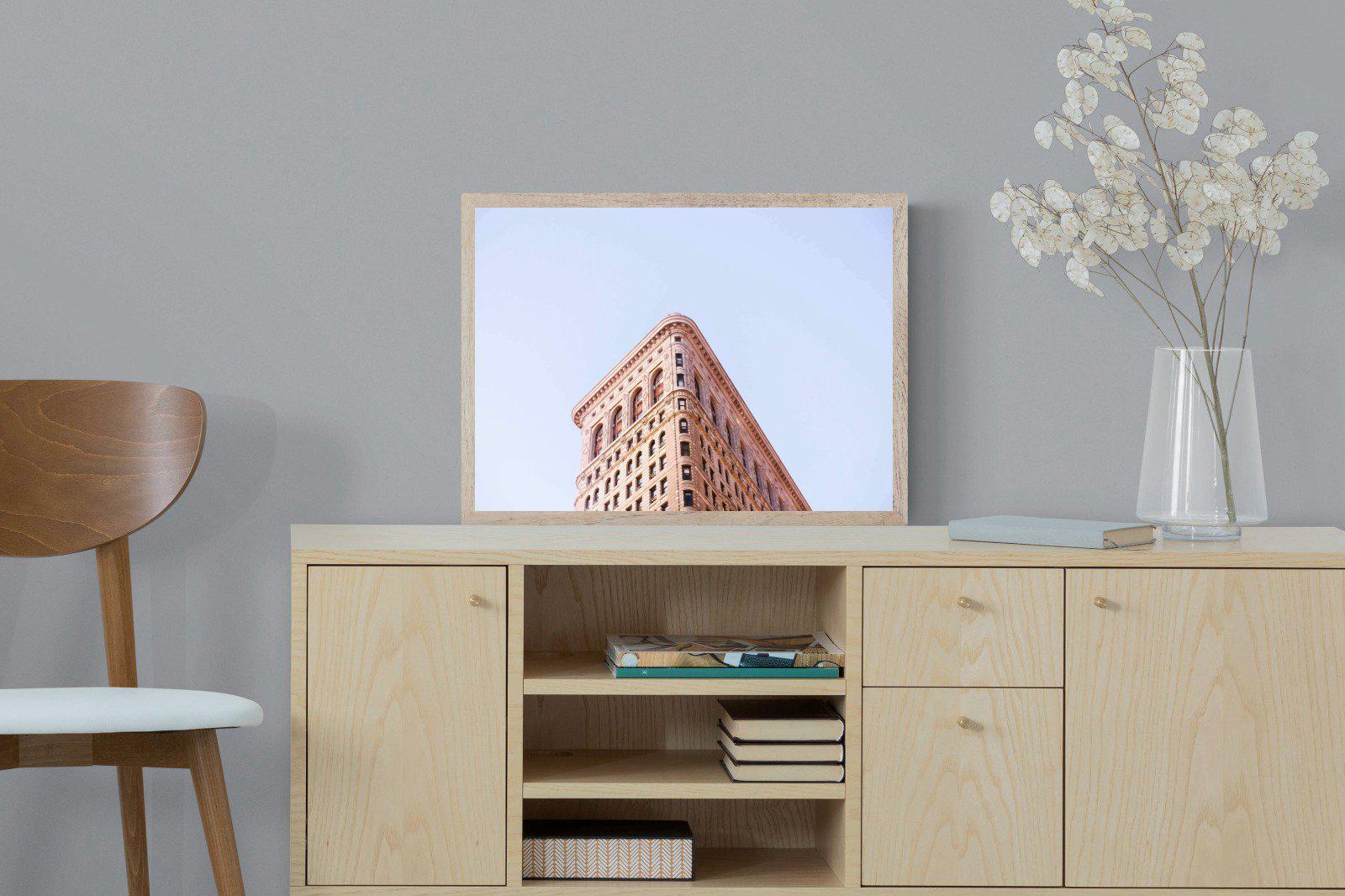 Flatiron Building-Wall_Art-60 x 45cm-Mounted Canvas-Wood-Pixalot