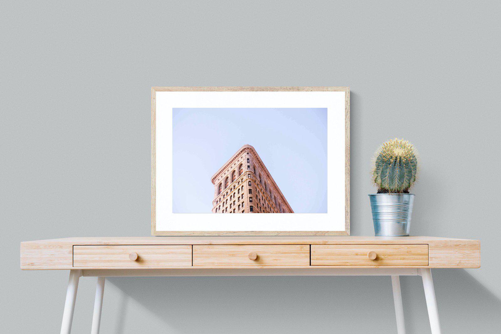 Flatiron Building-Wall_Art-80 x 60cm-Framed Print-Wood-Pixalot