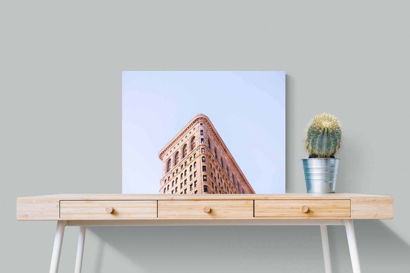 Flatiron Building-Wall_Art-80 x 60cm-Mounted Canvas-No Frame-Pixalot