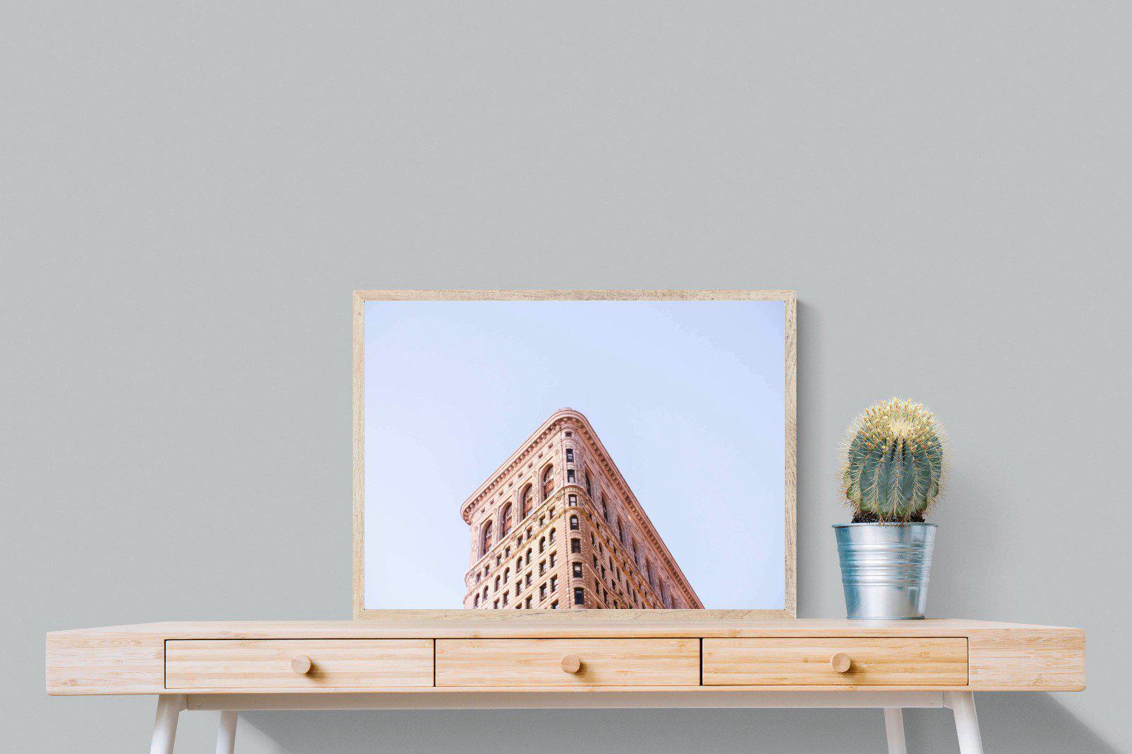 Flatiron Building-Wall_Art-80 x 60cm-Mounted Canvas-Wood-Pixalot