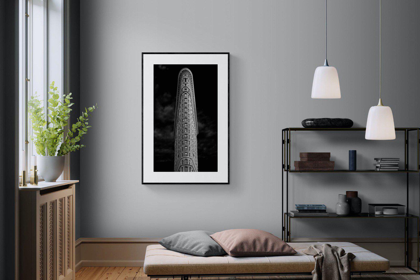 Flatiron-Wall_Art-100 x 150cm-Framed Print-Black-Pixalot