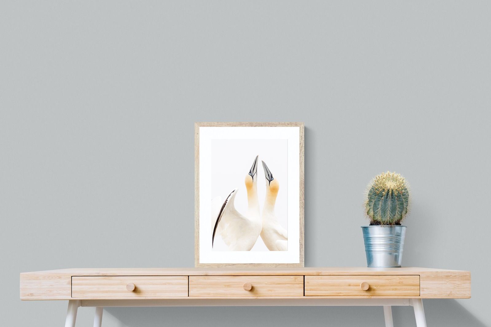 Flirt-Wall_Art-45 x 60cm-Framed Print-Wood-Pixalot