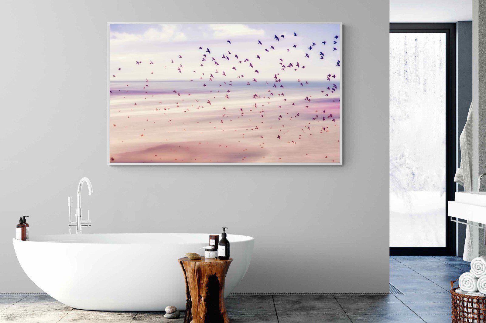 Flock-Wall_Art-180 x 110cm-Mounted Canvas-White-Pixalot