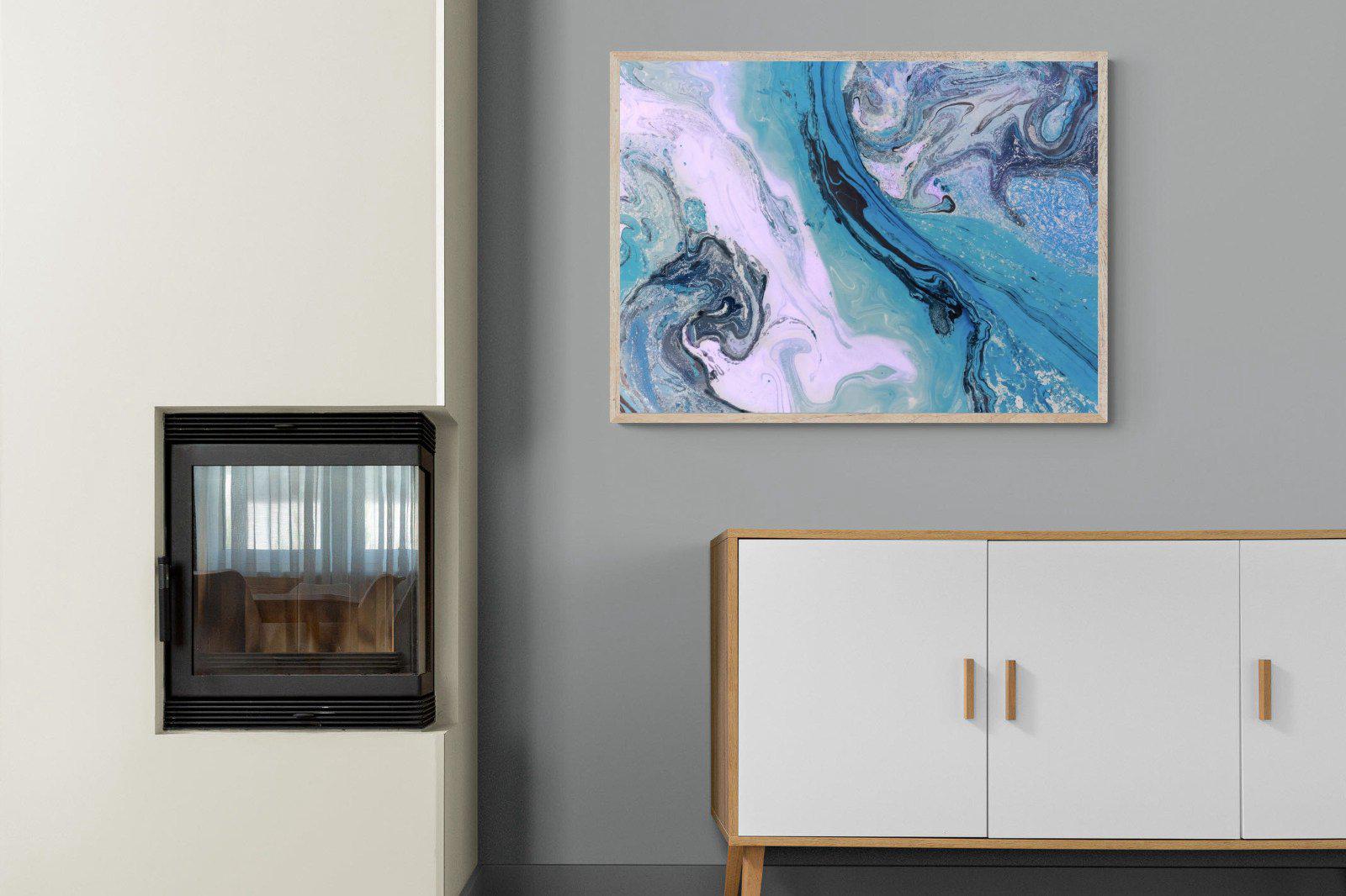 Fluid-Wall_Art-100 x 75cm-Mounted Canvas-Wood-Pixalot
