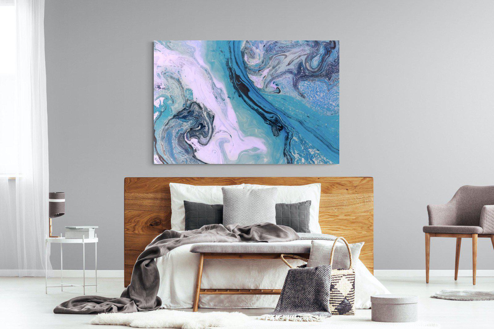 Fluid-Wall_Art-150 x 100cm-Mounted Canvas-No Frame-Pixalot