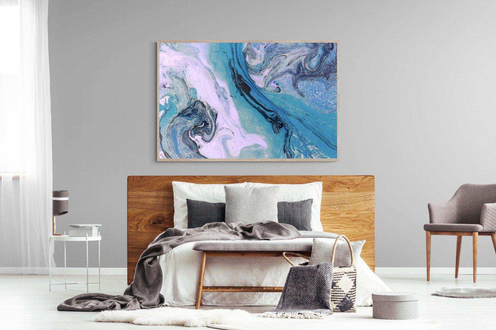 Fluid-Wall_Art-150 x 100cm-Mounted Canvas-Wood-Pixalot