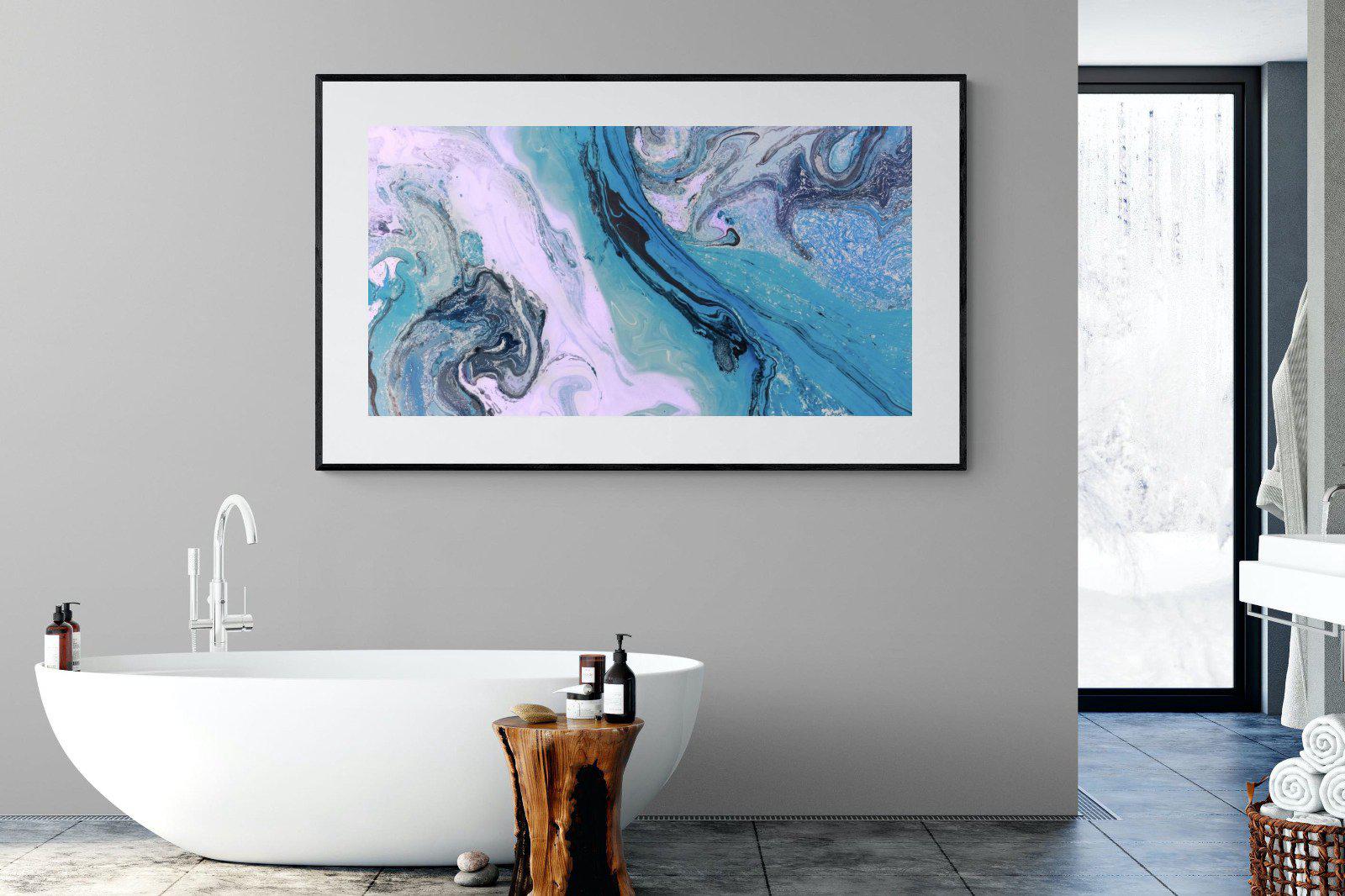 Fluid-Wall_Art-180 x 110cm-Framed Print-Black-Pixalot