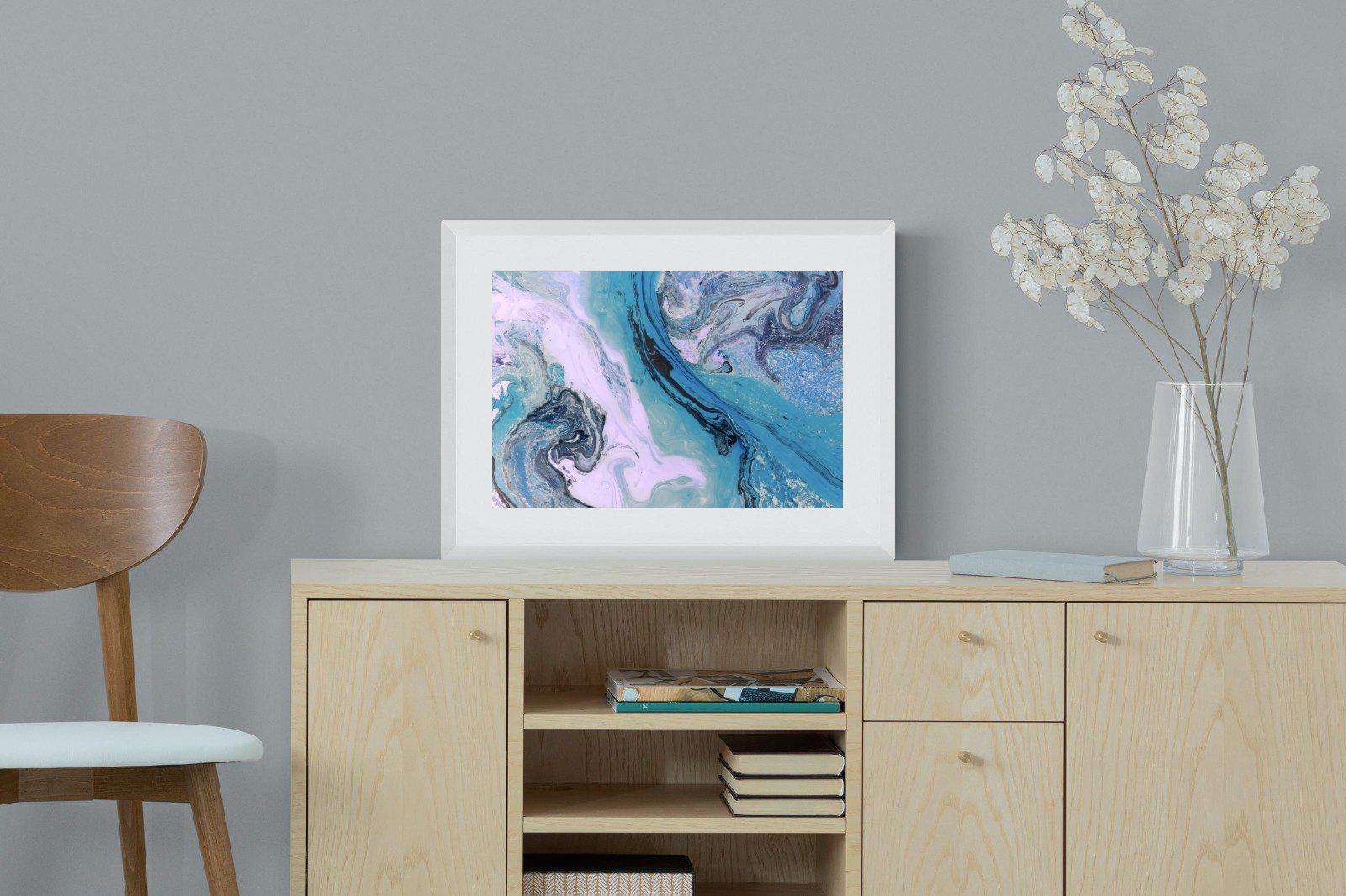 Fluid-Wall_Art-60 x 45cm-Framed Print-White-Pixalot