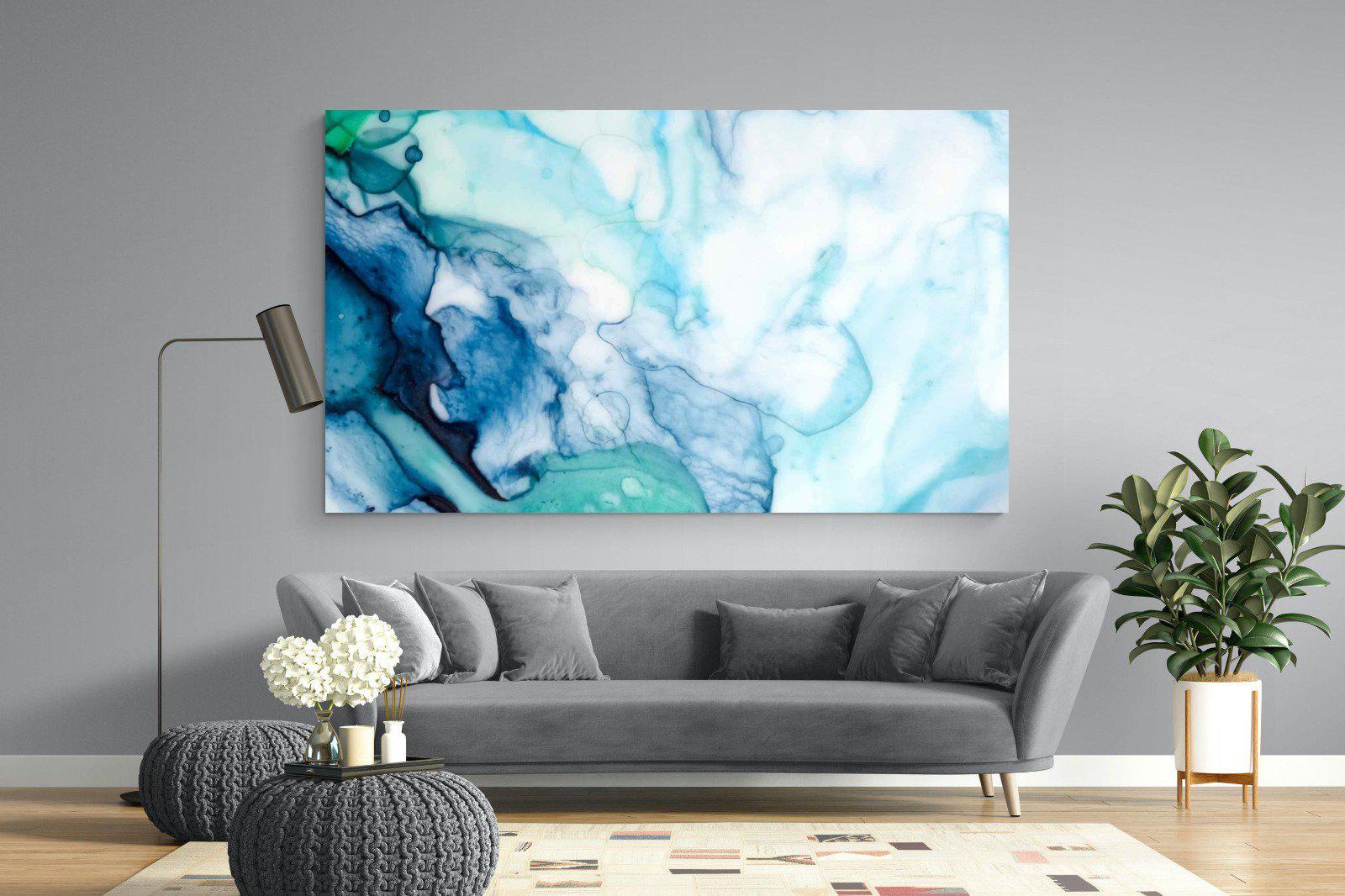 Fluid Texture-Wall_Art-220 x 130cm-Mounted Canvas-No Frame-Pixalot