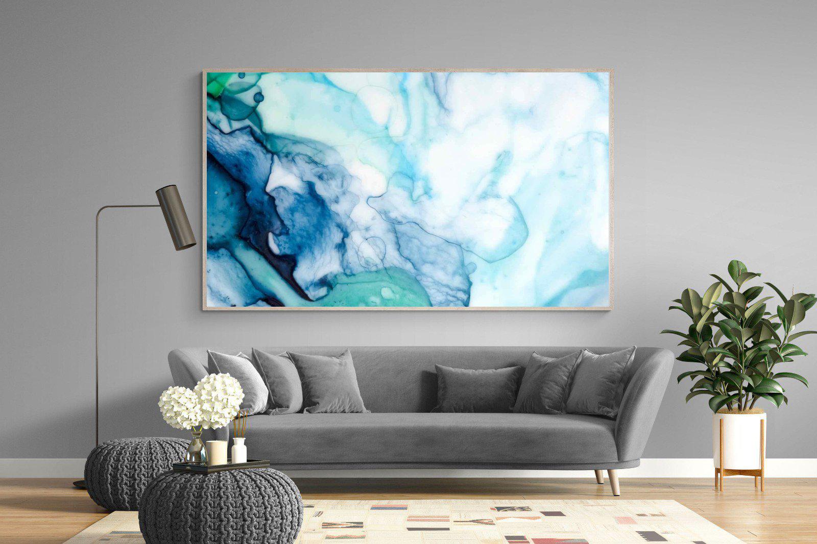 Fluid Texture-Wall_Art-220 x 130cm-Mounted Canvas-Wood-Pixalot