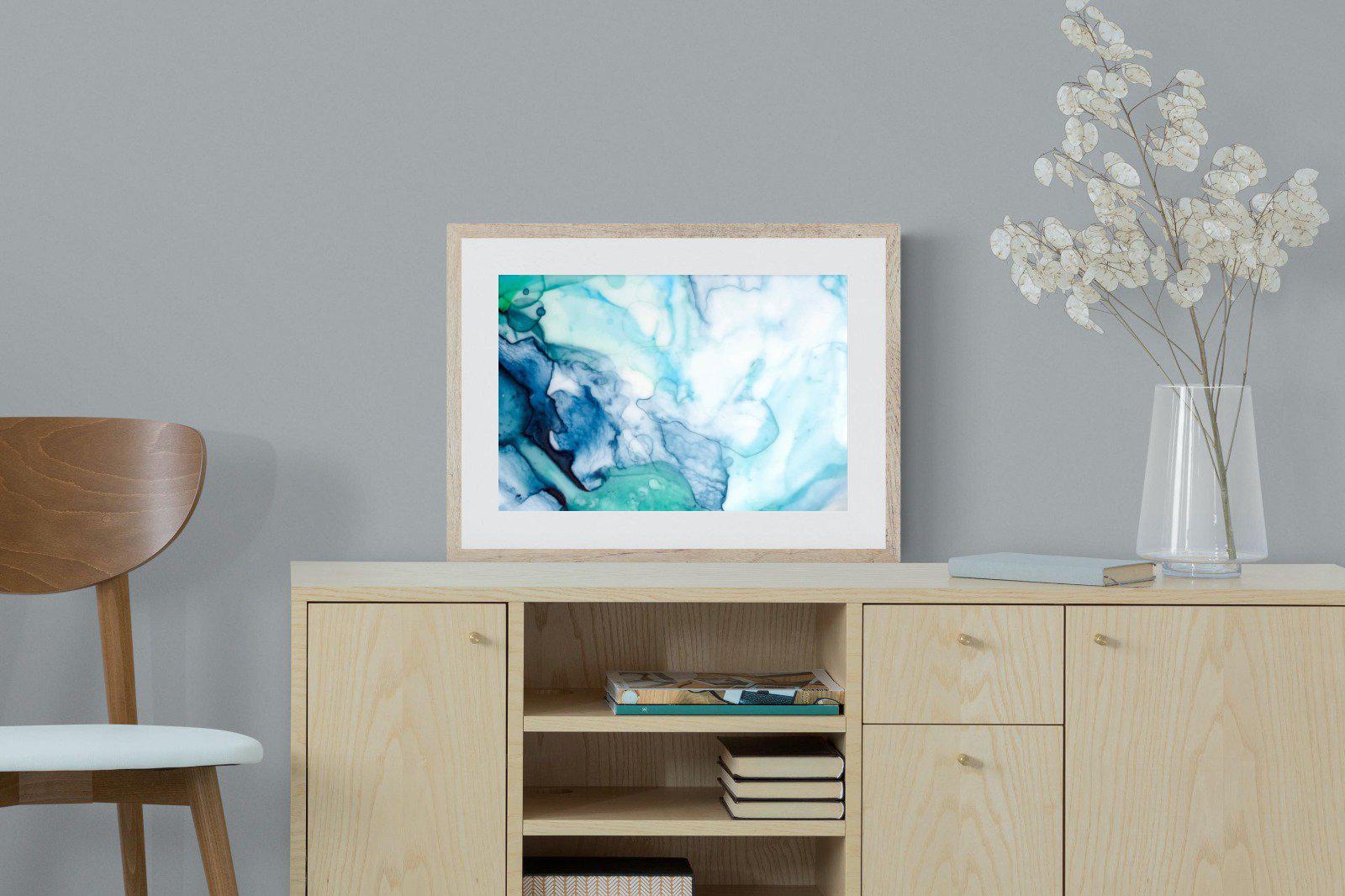 Fluid Texture-Wall_Art-60 x 45cm-Framed Print-Wood-Pixalot