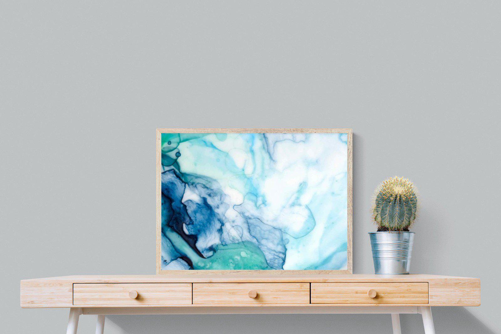 Fluid Texture-Wall_Art-80 x 60cm-Mounted Canvas-Wood-Pixalot