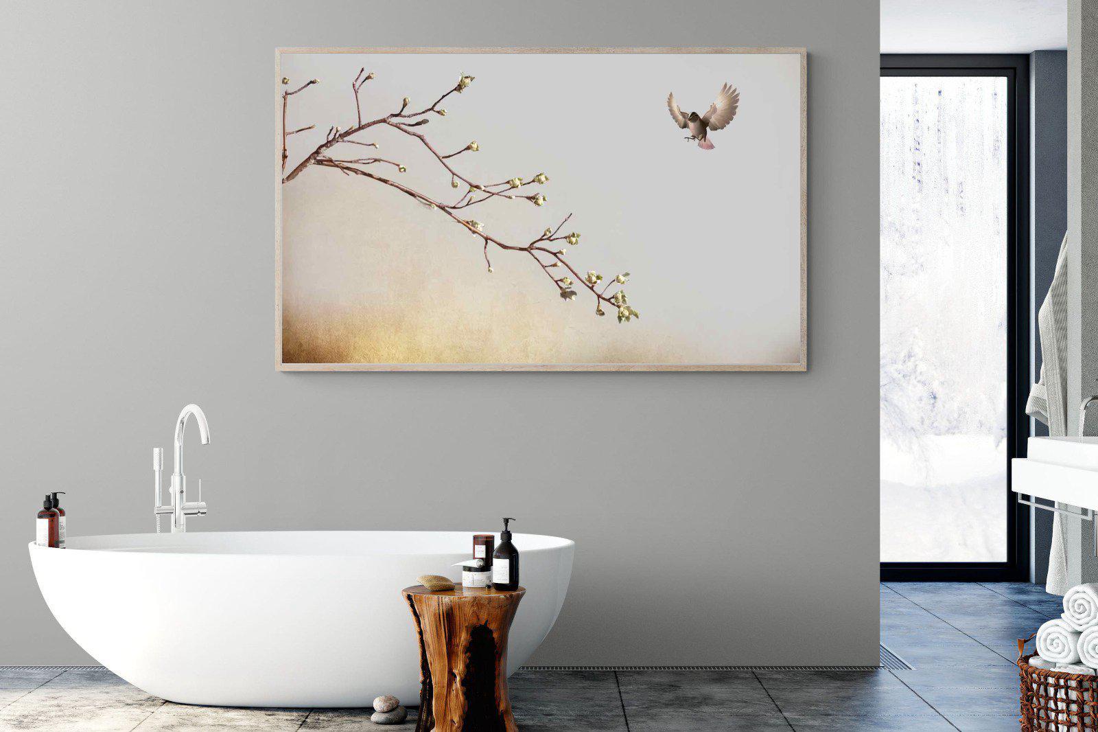 Flutter-Wall_Art-180 x 110cm-Mounted Canvas-Wood-Pixalot