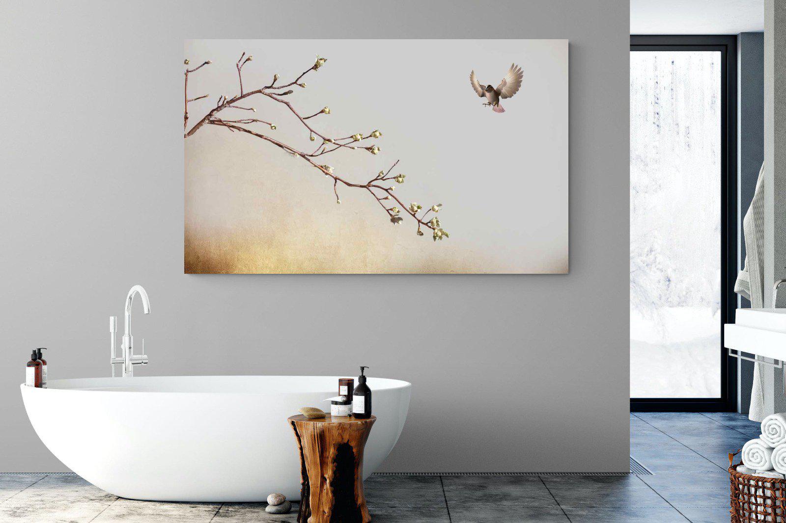 Flutter-Wall_Art-180 x 110cm-Mounted Canvas-No Frame-Pixalot