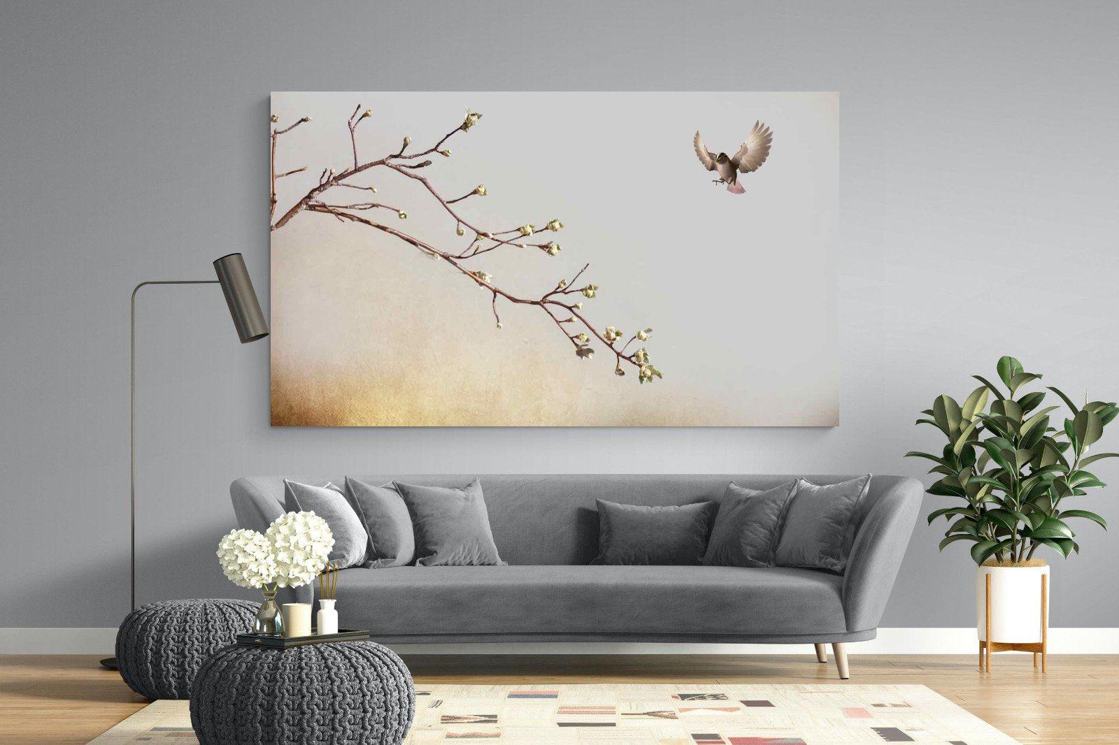 Flutter-Wall_Art-220 x 130cm-Mounted Canvas-No Frame-Pixalot