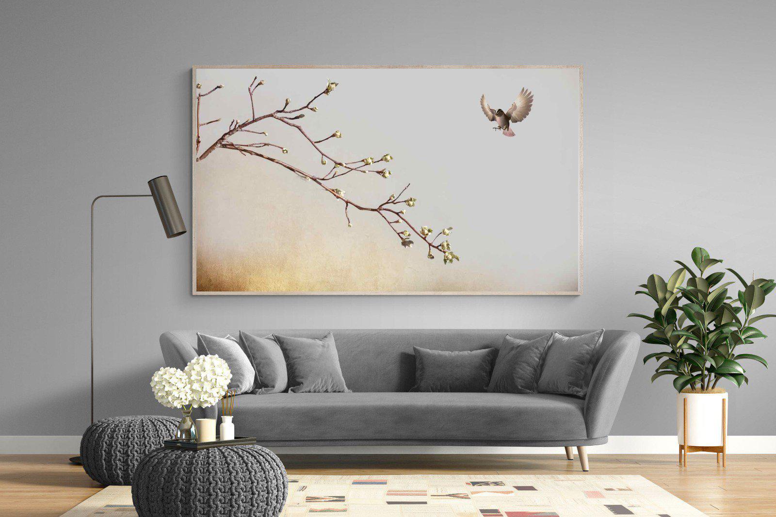 Flutter-Wall_Art-220 x 130cm-Mounted Canvas-Wood-Pixalot