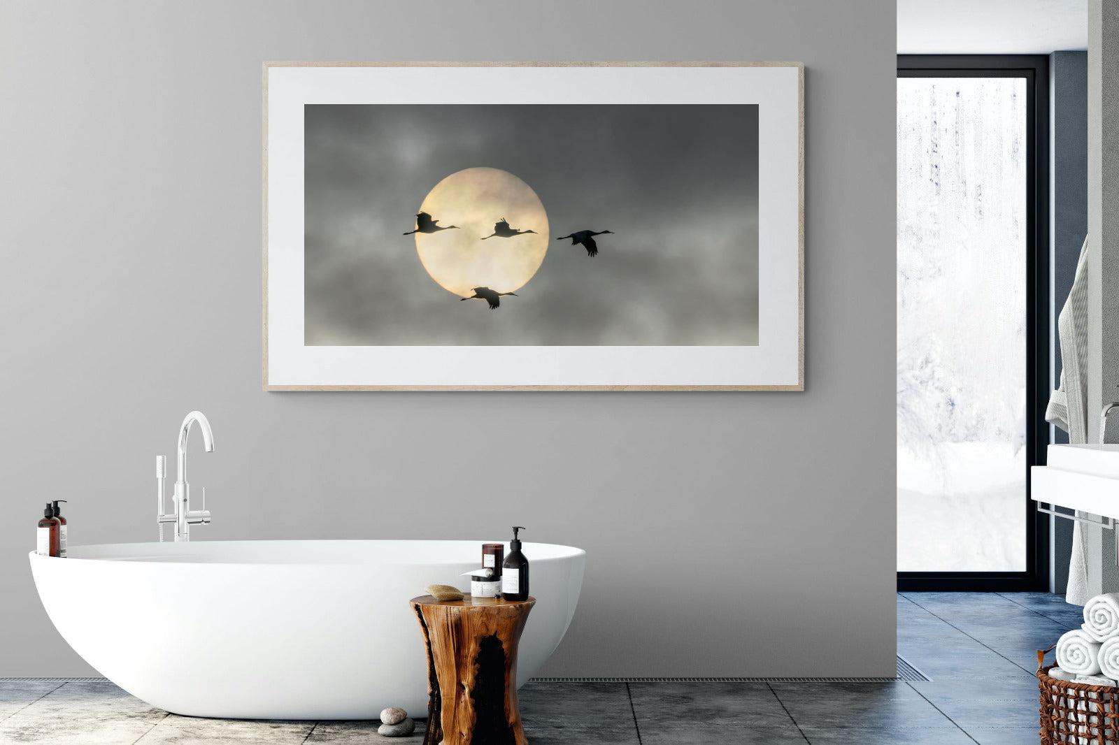 Flying High-Wall_Art-180 x 110cm-Framed Print-Wood-Pixalot