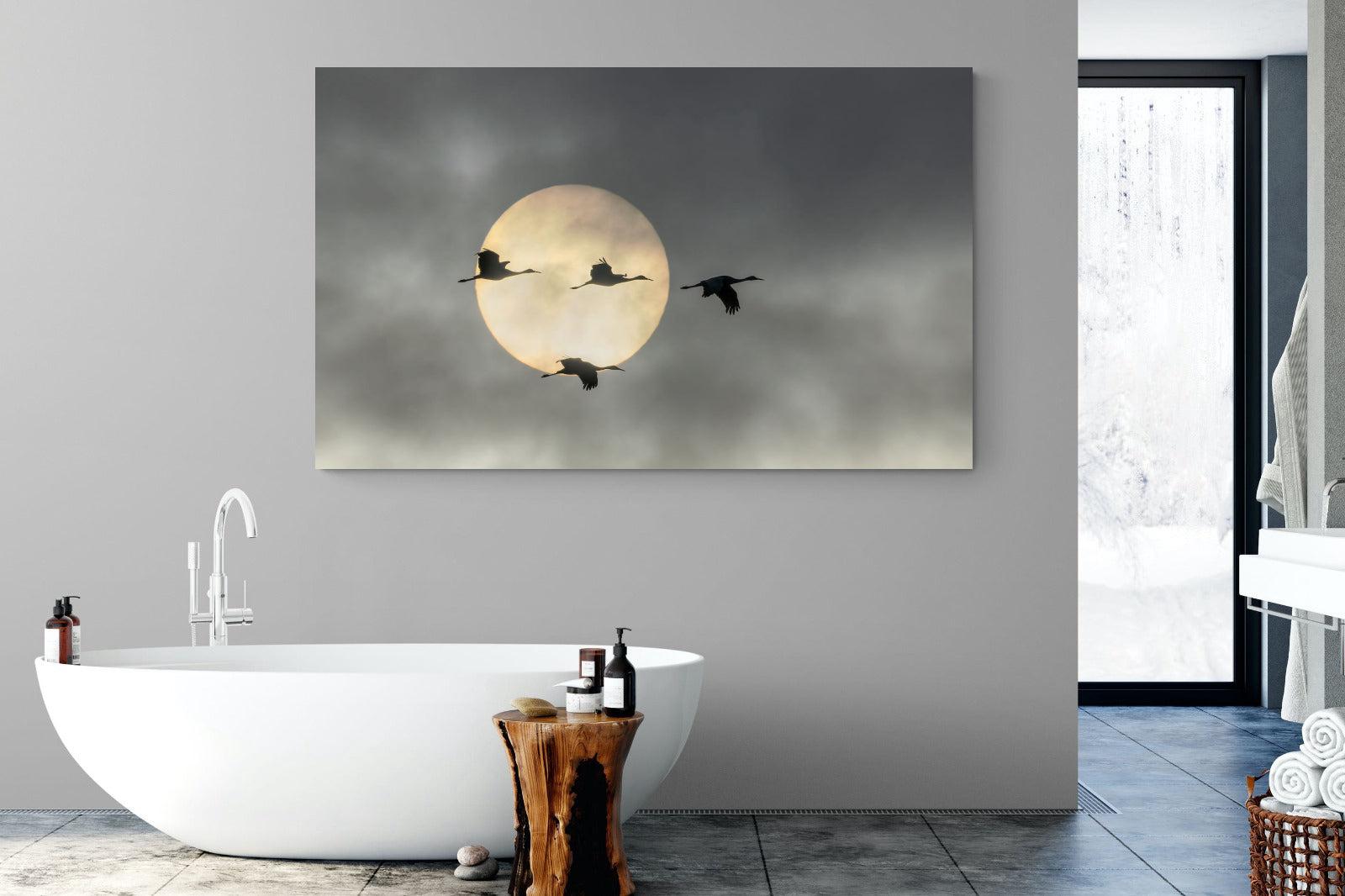 Flying High-Wall_Art-180 x 110cm-Mounted Canvas-No Frame-Pixalot