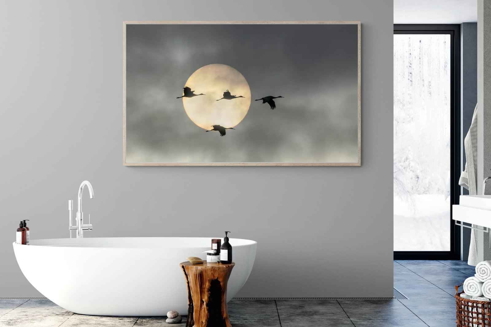 Flying High-Wall_Art-180 x 110cm-Mounted Canvas-Wood-Pixalot