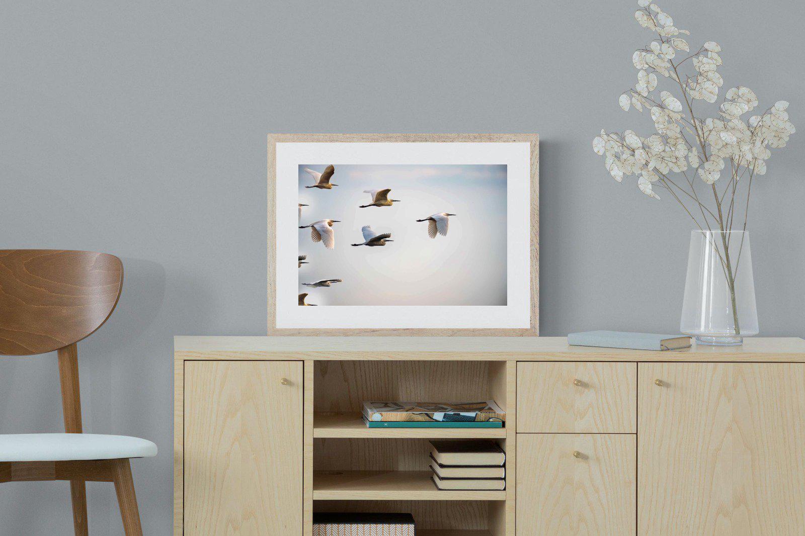 Flying V-Wall_Art-60 x 45cm-Framed Print-Wood-Pixalot