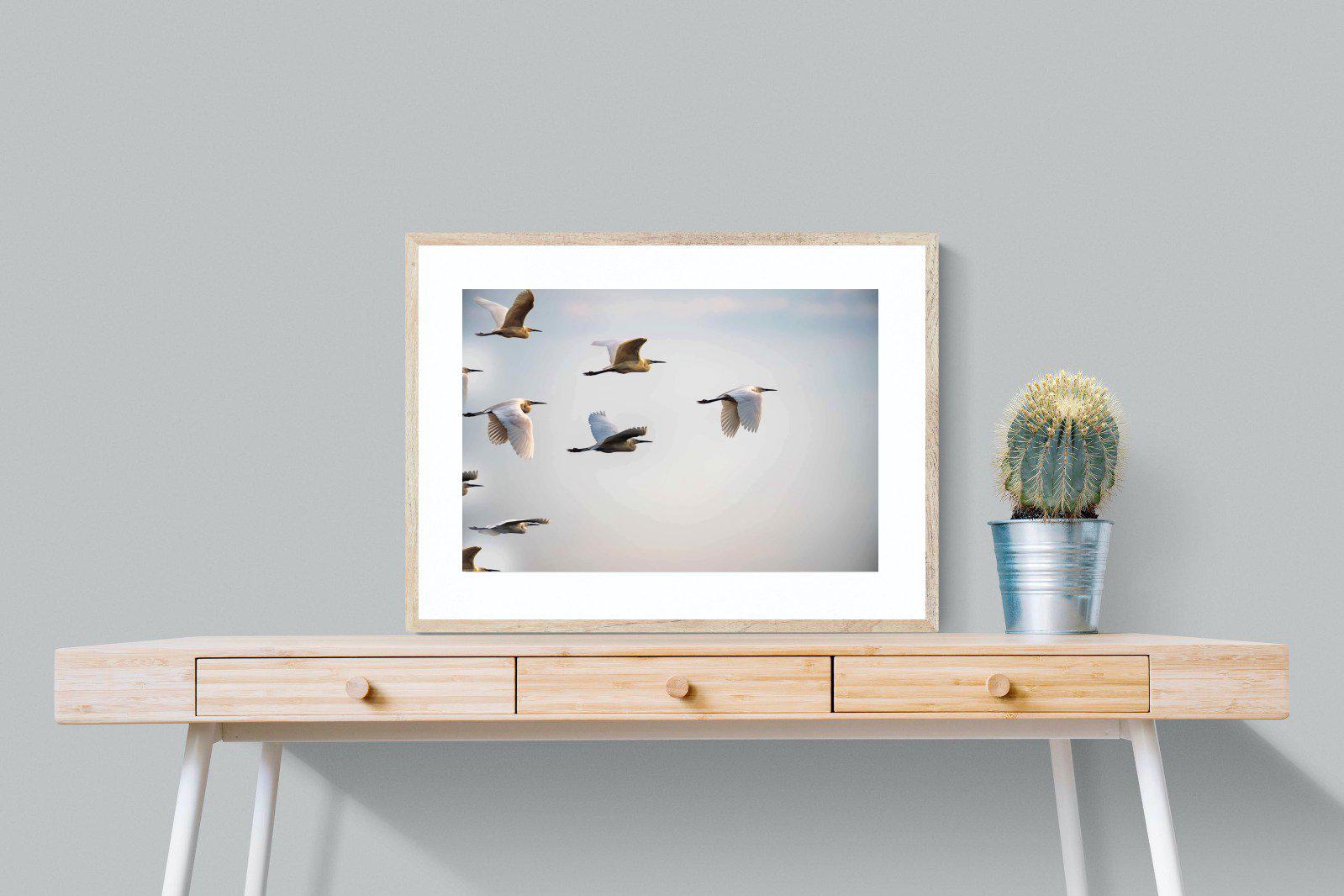 Flying V-Wall_Art-80 x 60cm-Framed Print-Wood-Pixalot