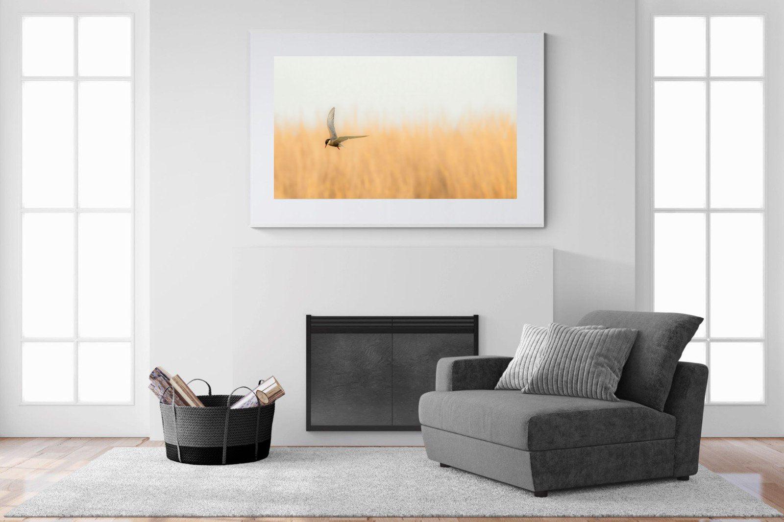 Focused-Wall_Art-150 x 100cm-Framed Print-White-Pixalot