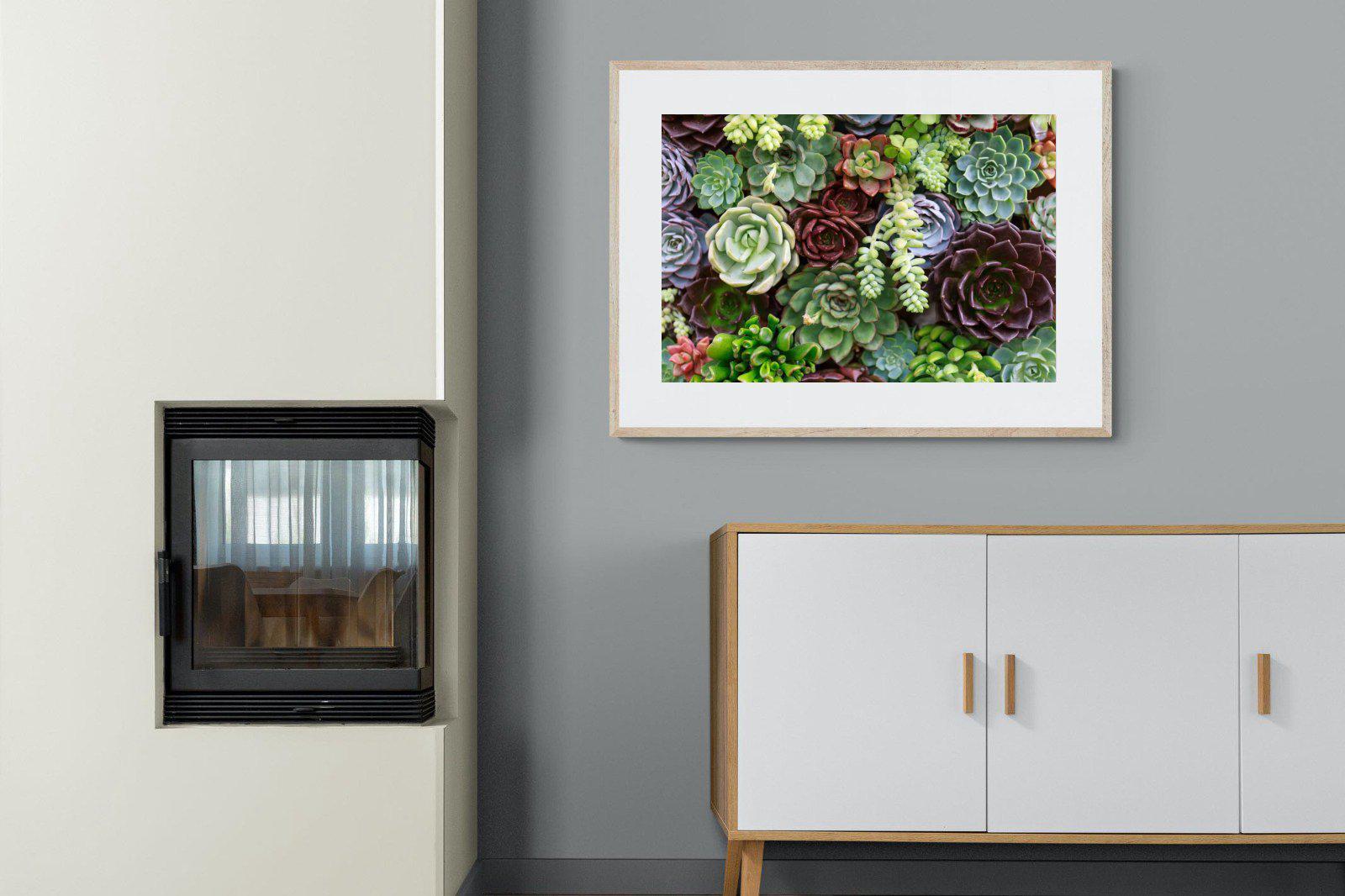 Foliage-Wall_Art-100 x 75cm-Framed Print-Wood-Pixalot