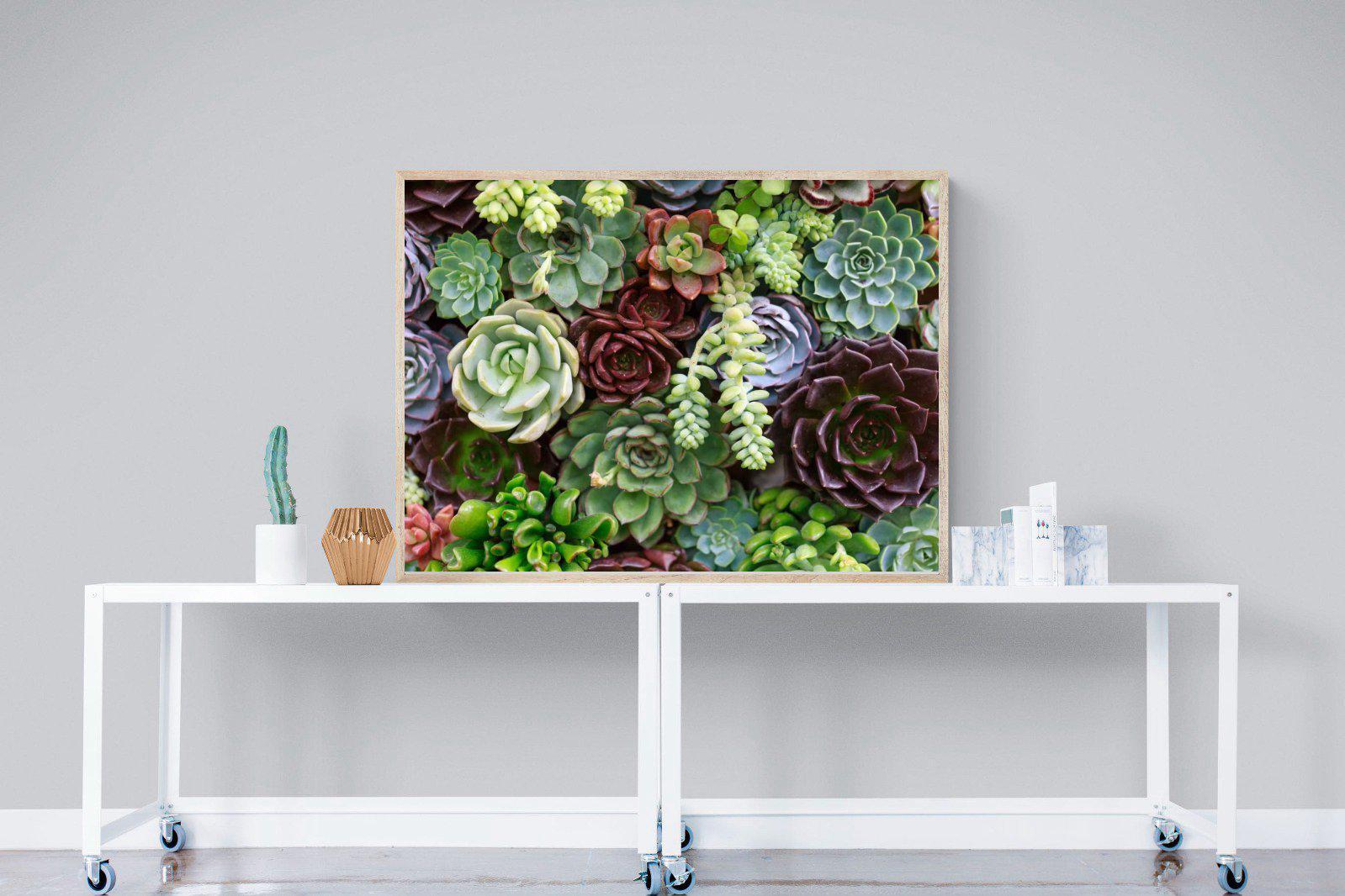 Foliage-Wall_Art-120 x 90cm-Mounted Canvas-Wood-Pixalot