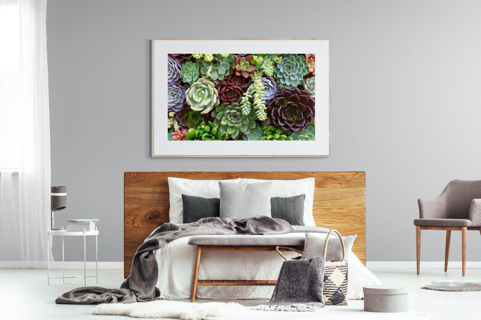 Foliage-Wall_Art-150 x 100cm-Framed Print-Wood-Pixalot