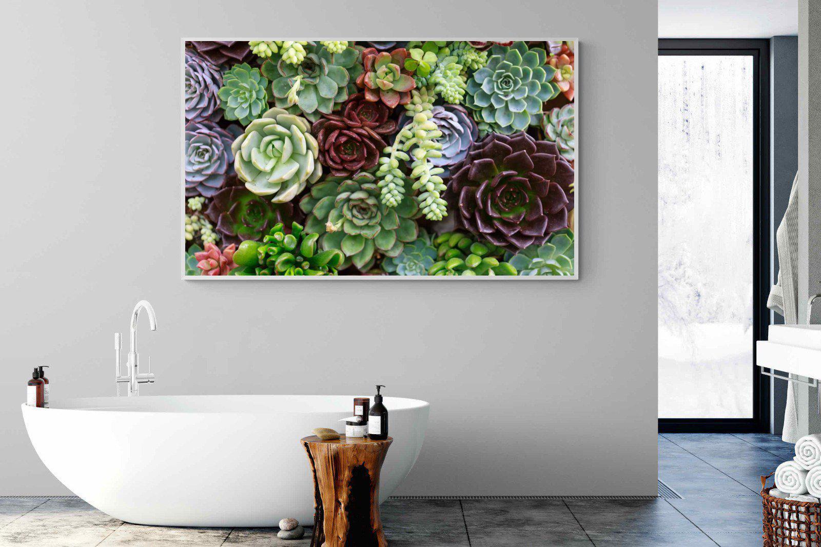 Foliage-Wall_Art-180 x 110cm-Mounted Canvas-White-Pixalot